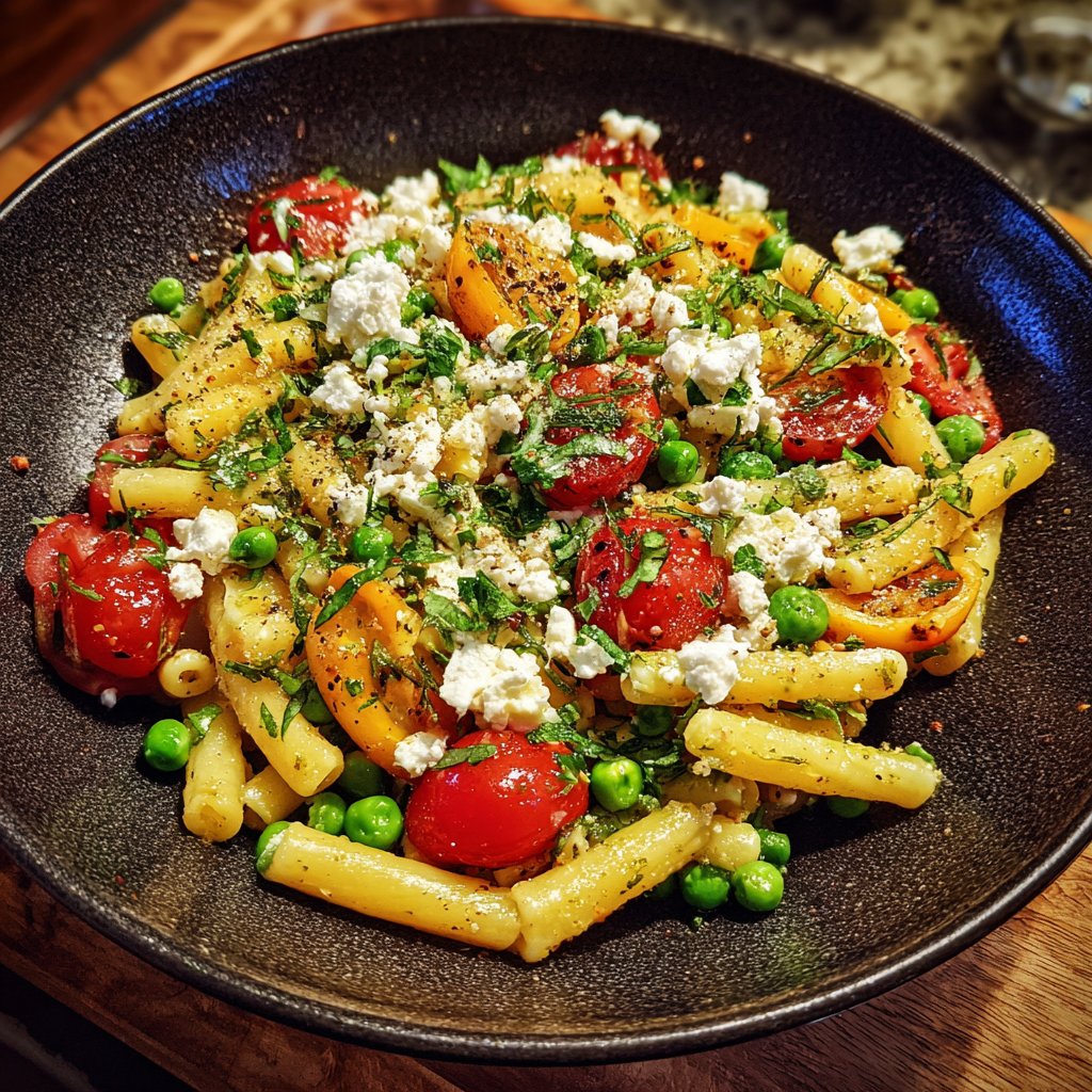 Pasta Salad with Peas