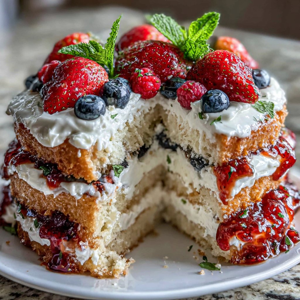 Light & Fresh Graduation Cake