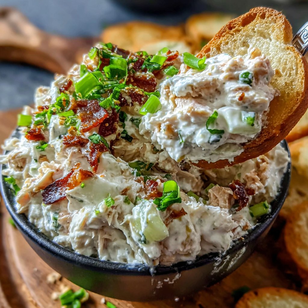 Greek Yogurt Tuna Dip